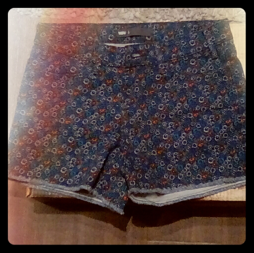 Women's Levi's Floral Denim Shorts